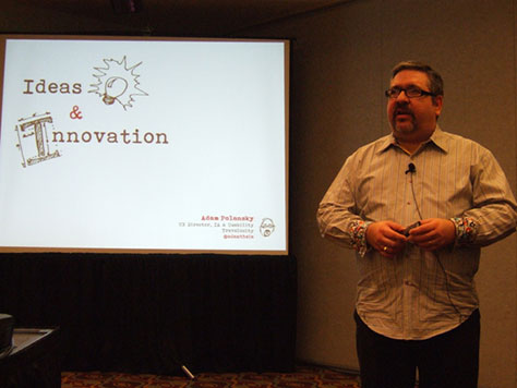 Adam Polansky talking about innovation