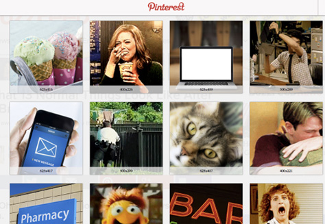 If you choose Pinterest, for example, every image from the article is made available to you for easy pinning.