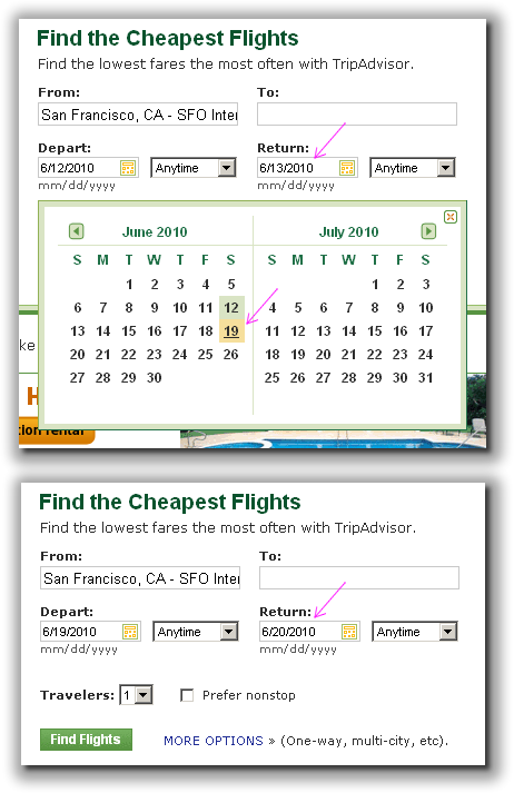 Date Filters Successful Calendar Design Patterns Uxmatters