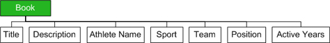 Metadata attributes for a book on AthleteStories.com