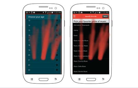 Scrolling positions vary depending on the length of content