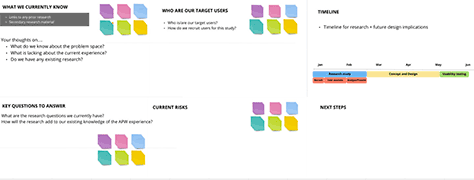 ux research kickoff template