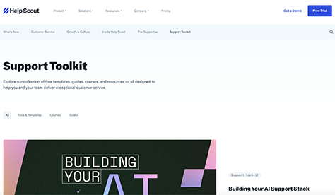 Help Scout's Support Toolkit